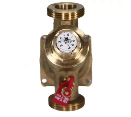 Клапан балансировочный автомат латунь AQT-R Ду 20 G1" Ру20 Тмакс=130 оС НР с измерительными ниппелями Ридан 003Z1813R
