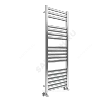 Полотенцесушитель водяной нерж сталь Лесенка (1/2") ВР 750 Вт 500х1400мм 18П нижнее подключение в/к клапана Грета Терминус 4670078530608
