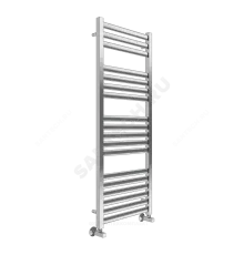 Полотенцесушитель водяной нерж сталь Лесенка (1/2") ВР 750 Вт 500х1400мм 18П нижнее подключение в/к клапана Грета Терминус 4670078530608