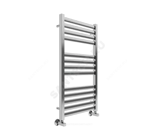 Полотенцесушитель водяной нерж сталь Лесенка (1/2") ВР 539 Вт 500х1000мм 13П нижнее подключение в/к клапана Грета Терминус 4670078530585