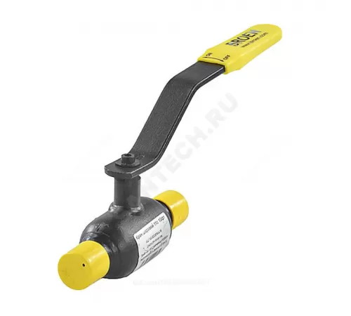 Кран шаровой сталь 09Г2С 11с10фт Ду 80 Ру16 п/привар L=265мм BROEN КШТ 60.002.080.А.16