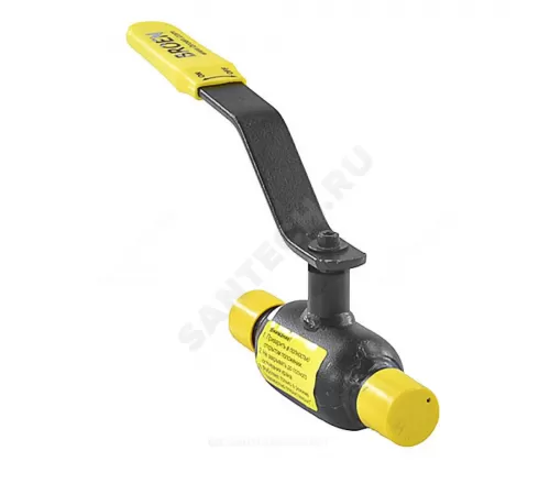 Кран шаровой сталь 09Г2С 11с10фт Ду 80 Ру16 п/привар L=265мм BROEN КШТ 60.002.080.А.16