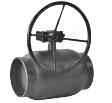 Кран шаровой сталь 11с67п Ду 200 Ру25 п/привар L=430мм с редуктором FORTECA 182.2.200.025