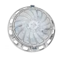 Люк чугун теплосеть (ТС) Т (тяжелый) С250 круглый m=98кг h=100мм Т(С250)-1-60 ГОСТ 3634-2019