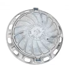 Люк чугун теплосеть (ТС) Т (тяжелый) С250 круглый m=98кг h=100мм Т(С250)-1-60 ГОСТ 3634-2019