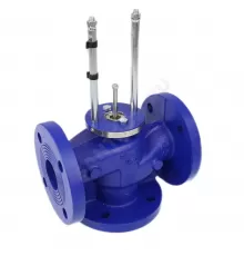 Клапан регулирующий чугун TRV-3 смесительно-разделительный Ду 15 Ру16 фл Kvs=0.63м3/ч под электропривод Теплосила TRV-3-15-0.63