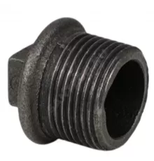 Заглушка чугун Ду 40 (1 1/2") НР Fittex PLUS