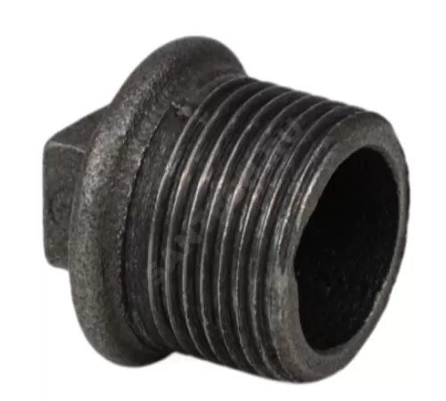 Заглушка чугун Ду 40 (1 1/2") НР Fittex PLUS