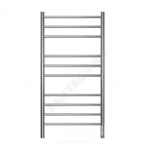 Полотенцесушитель электрический нерж сталь Лесенка 246 Вт 500х1050мм 10П со встроенным диммером справа Аврора Терминус 4670078544360