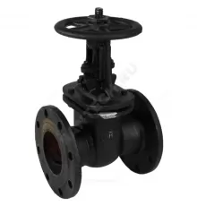 Задвижка чугун 30ч6бр Ду 125 Ру10 фл TYCX