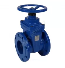 Задвижка чугун 30ч39р SL12 МЗВ обрезиненный клин EPDM Ду 100 Ру10/16 Тмакс=150C фл ЛМЗ