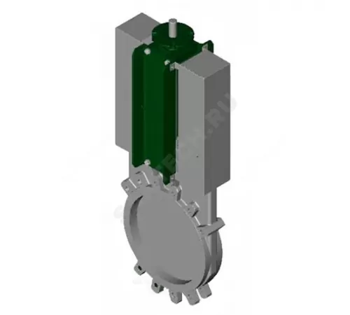 Задвижка шиберная односторонняя нерж VG6400-004EP Ду 150 Ру10 межфл под электропривод ISO F07/F10 уплотнение: EPDM Tecofi VG6400-004EP0150