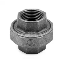 Соединитель прямой американка чугун Ду 15 (1/2") ВР/ВР Fittex PLUS