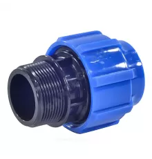 Муфта компрессионная ПЭ Дн 25х1/2" НР ТПК-АКВА 53002512