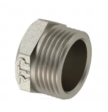 Заглушка латунь никель Ду 20 (3/4") НР RTP (РосТурПласт) 25148