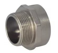 Переход латунь никель Ду 15х10 (1/2"х3/8") ВР/НР SantechSystems