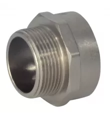 Переход латунь никель Ду 15х10 (1/2"х3/8") ВР/НР SantechSystems