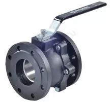 Кран шаровой чугун R740F Ду 25 Ру16 фл полнопроходной рукоятка Тмакс=120 оС Giacomini R740FLY002