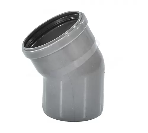 Отвод НПВХ серый Дн 110х30гр б/нап в/к ТУ 6-49-33-92 Агригазполимер