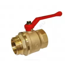Кран шаровой латунь Стандарт 221 аналог 11б27п1 Ду 50 Ру16 ВР/НР рычаг ГАЛЛОП 103251