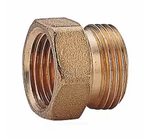 Переход латунь Ду 20х15 (3/4"х1/2") под евроконус ВР/НР R180FR Giacomini R180RY057