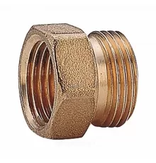 Переход латунь Ду 20х15 (3/4"х1/2") под евроконус ВР/НР R180FR Giacomini R180RY057