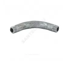 Отвод сталь шовный 90гр оц Дн 21,3х2,8 (Ду 15) резьба из труб по ГОСТ 3262-75 КАЗ