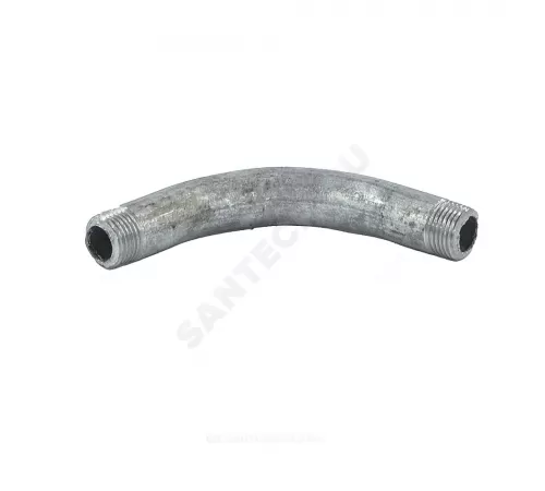 Отвод сталь шовный 90гр оц Дн 21,3х2,8 (Ду 15) резьба из труб по ГОСТ 3262-75 КАЗ