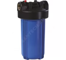 Корпус фильтра непрозрачный пластик 1" ВР Ру6 1-ст Big Blue 10" Unicorn FHBB 10