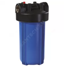 Корпус фильтра непрозрачный пластик 1" ВР Ру6 1-ст Big Blue 10" Unicorn FHBB 10