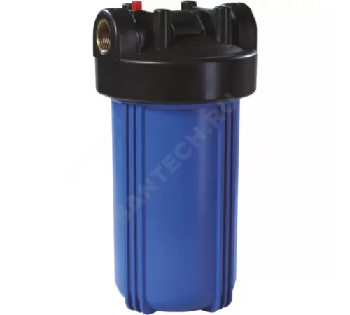 Корпус фильтра непрозрачный пластик 1" ВР Ру6 1-ст Big Blue 10" Unicorn FHBB 10