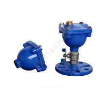 Вантуз автоматический с монтажным фланцем Ду 40/50/65 чугун Ду 25 Ру16 G1" ВР вертикальный Benarmo