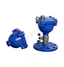 Вантуз автоматический с монтажным фланцем Ду 40/50/65 чугун Ду 25 Ру16 G1" ВР вертикальный Benarmo