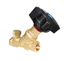 Клапан балансировочный ручной латунь STAD.BY-4 Ду 25 G1" Ру16 ВР Kvs=8.4м3/ч без ниппелей Цветлит ZW20070