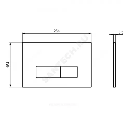 Кнопка смыва