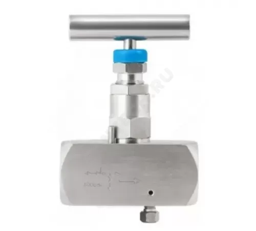 Клапан игольчатый нерж SS-V4 Ру40 ВР М20х1,5 с маховиком без фланца Росма 00000034408