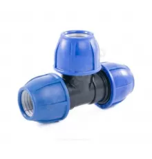 Тройник компрессионный ПЭ Дн 63 Ру16 RTP (РосТурПласт) 17091