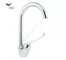 Смеситель для кухонной мойки хирургический локтевой одноручный Х-серия Славен СЛ-ОД-Х22
