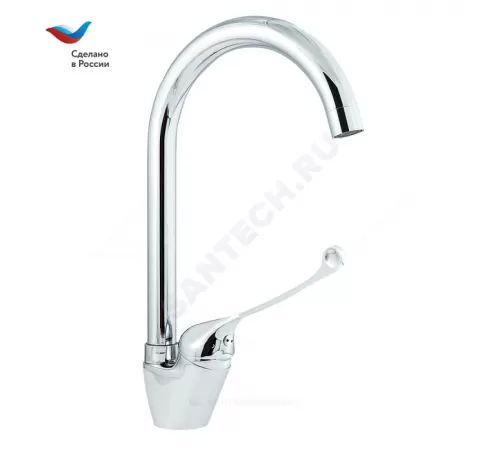 Смеситель для кухонной мойки хирургический локтевой одноручный Х-серия Славен СЛ-ОД-Х22