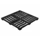 Решетка чугунная для дождеприемника щелевая 300х300мм черная квадратная h=23,5мм 250кН SteeStart СТИЛОТ Р3030AС