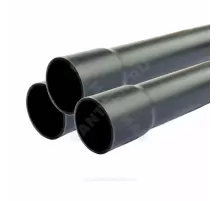 Труба НПВХ 100 SDR21 Дн 50х2,4 Ру10 L=3м серая напорная раструбная под клеевое соединение Aquaviva AQV305024R