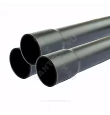 Труба НПВХ 100 SDR21 Дн 25х1,5 Ру10 L=3м серая напорная раструбная под клеевое соединение Aquaviva AQV302515R