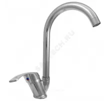 Смеситель для кухонной мойки ручка сбоку одноручный ЭКО ЦС-СМ 27/23ш М-43 Центр Сантехники (Подольск) ЭП401153