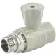 Кран шаровой PP-R серый Дн 20х1/2" НР прямой для радиатора VALFEX 10149020Г