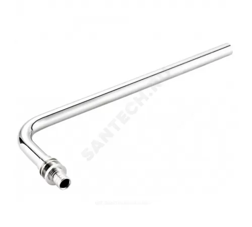 Угольник PE-X/PE-RT для подключения радиатора аксиальный латунь Дн 16х15х90гр L=250мм RTP (РосТурПласт) 29383