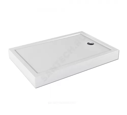 Поддон душевой акриловый прямоугольный Universal PRO N 1200х800х130 белый МетаКам АПS_014441