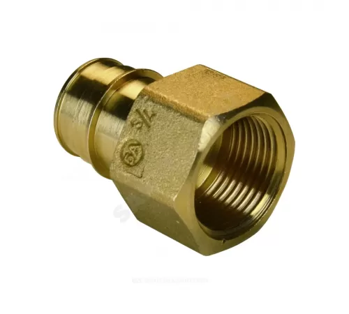 Муфта для PE-X труб радиальная латунь Дн 25х3/4" ВР GX109 Giacomini GX109Y045