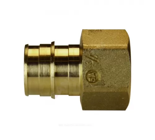 Муфта для PE-X труб радиальная латунь Дн 25х3/4" ВР GX109 Giacomini GX109Y045