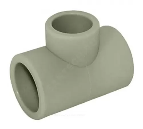 Тройник PP-R серый Дн 20 внутренняя пайка VALFEX 10111020Г