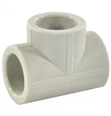 Тройник PP-R серый Дн 20 внутренняя пайка VALFEX 10111020Г